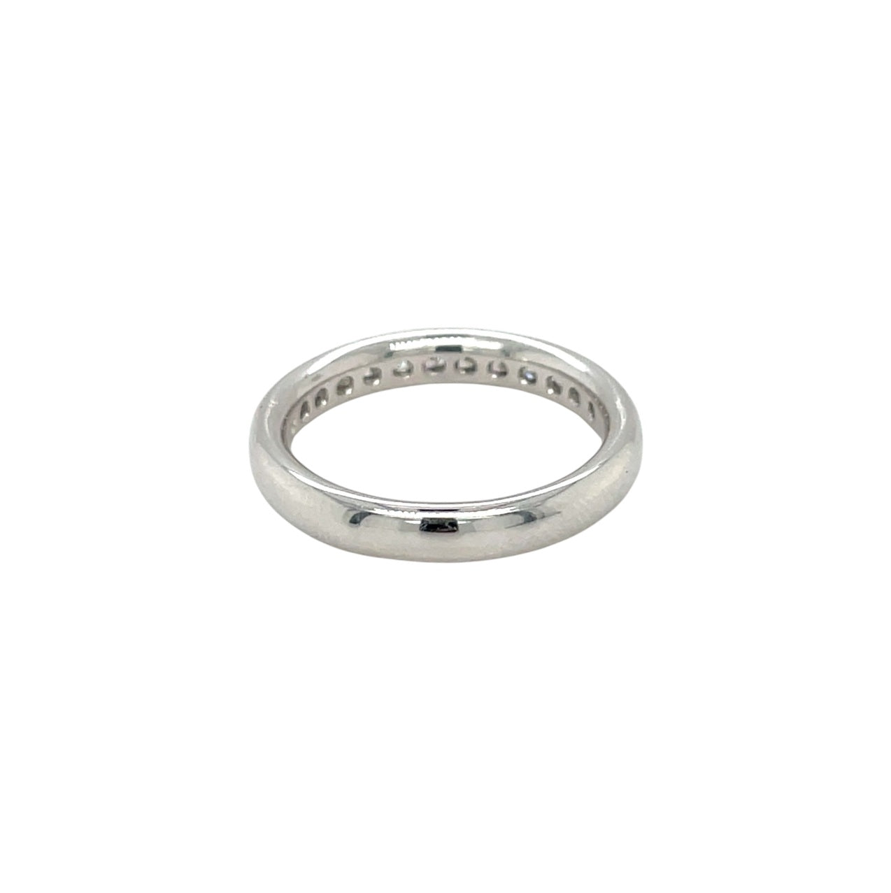 Platinum Diamond Half-Set Eternity Ring (L1/2)