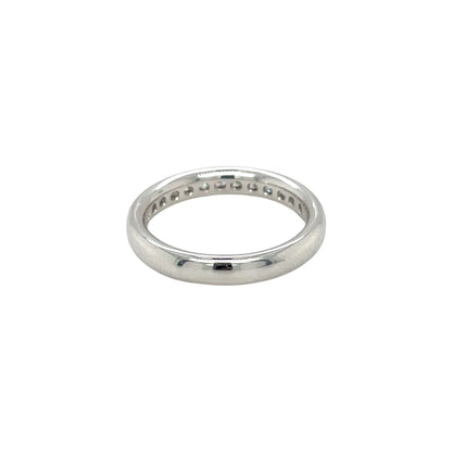 Platinum Diamond Half-Set Eternity Ring (L1/2)
