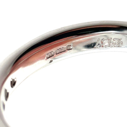 Platinum Diamond Half-Set Eternity Ring (L1/2)