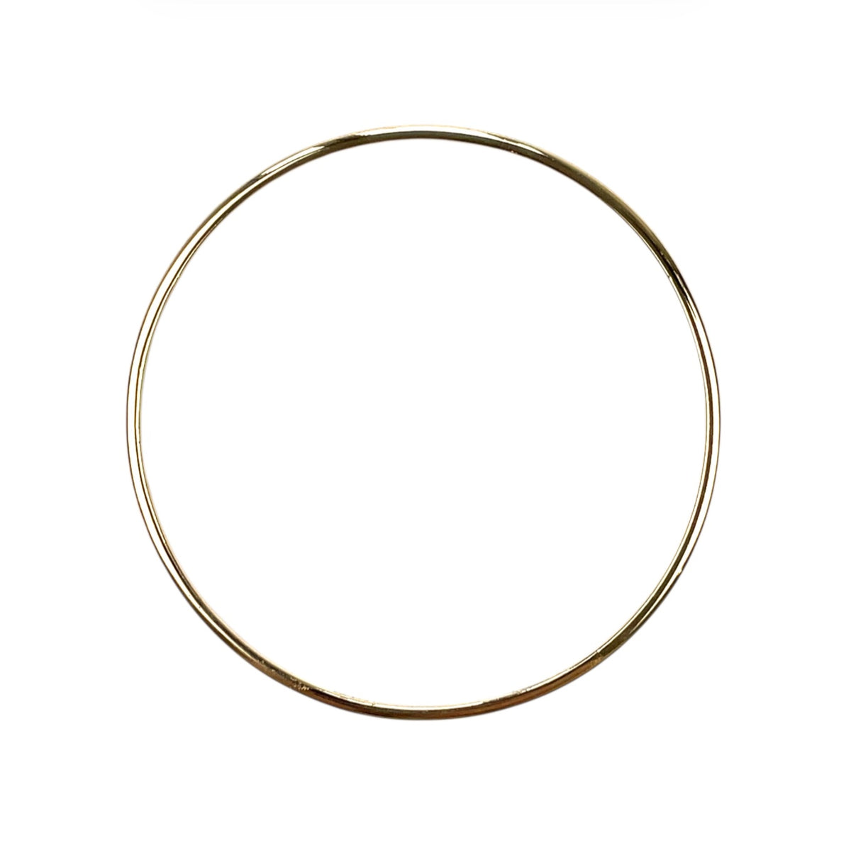 18ct Yellow Gold Bangle (70mm)