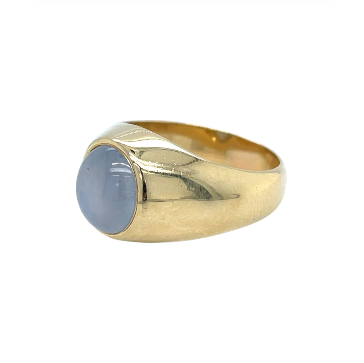 18ct Yellow Gold Star Sapphire Ring (W)