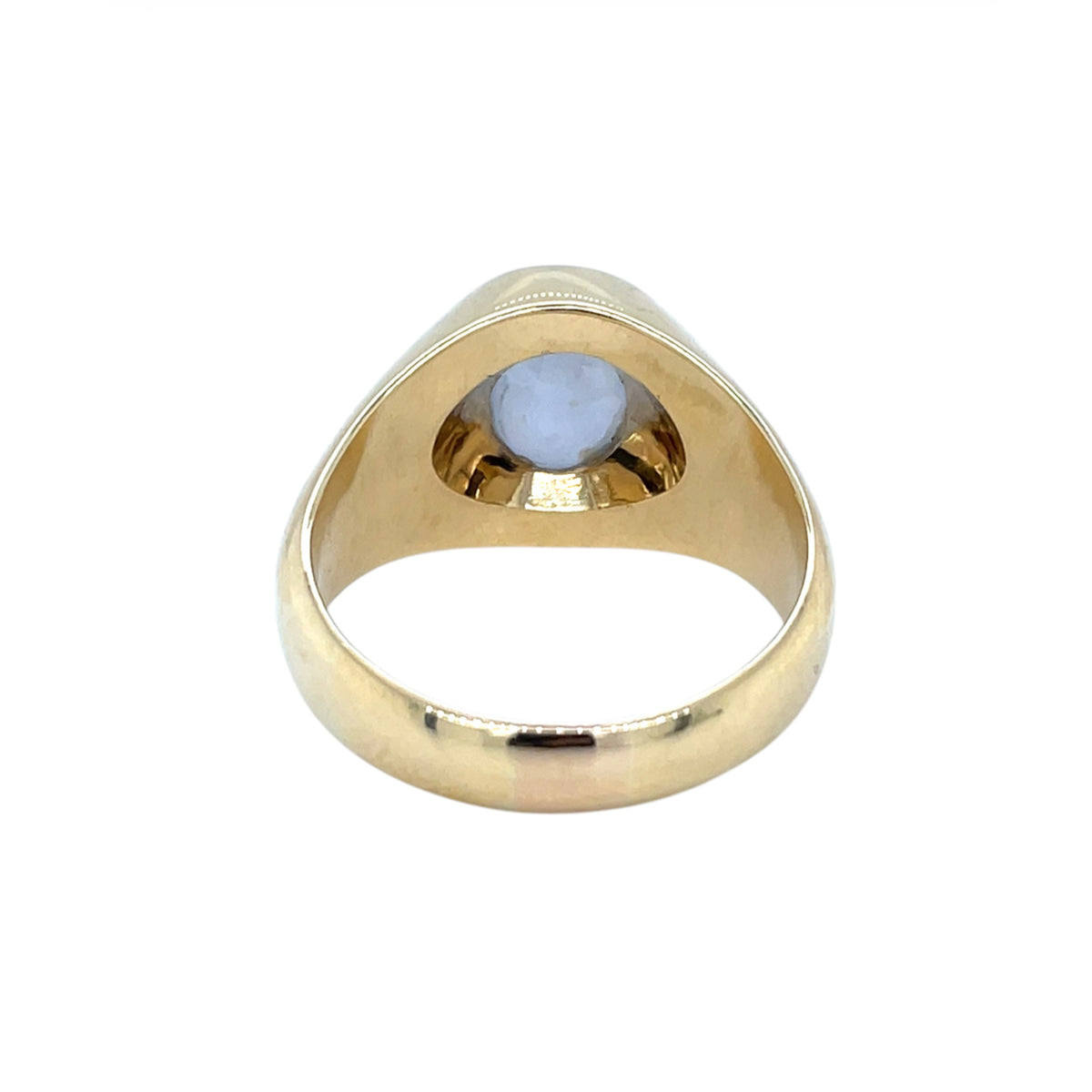 18ct Yellow Gold Star Sapphire Ring (W)