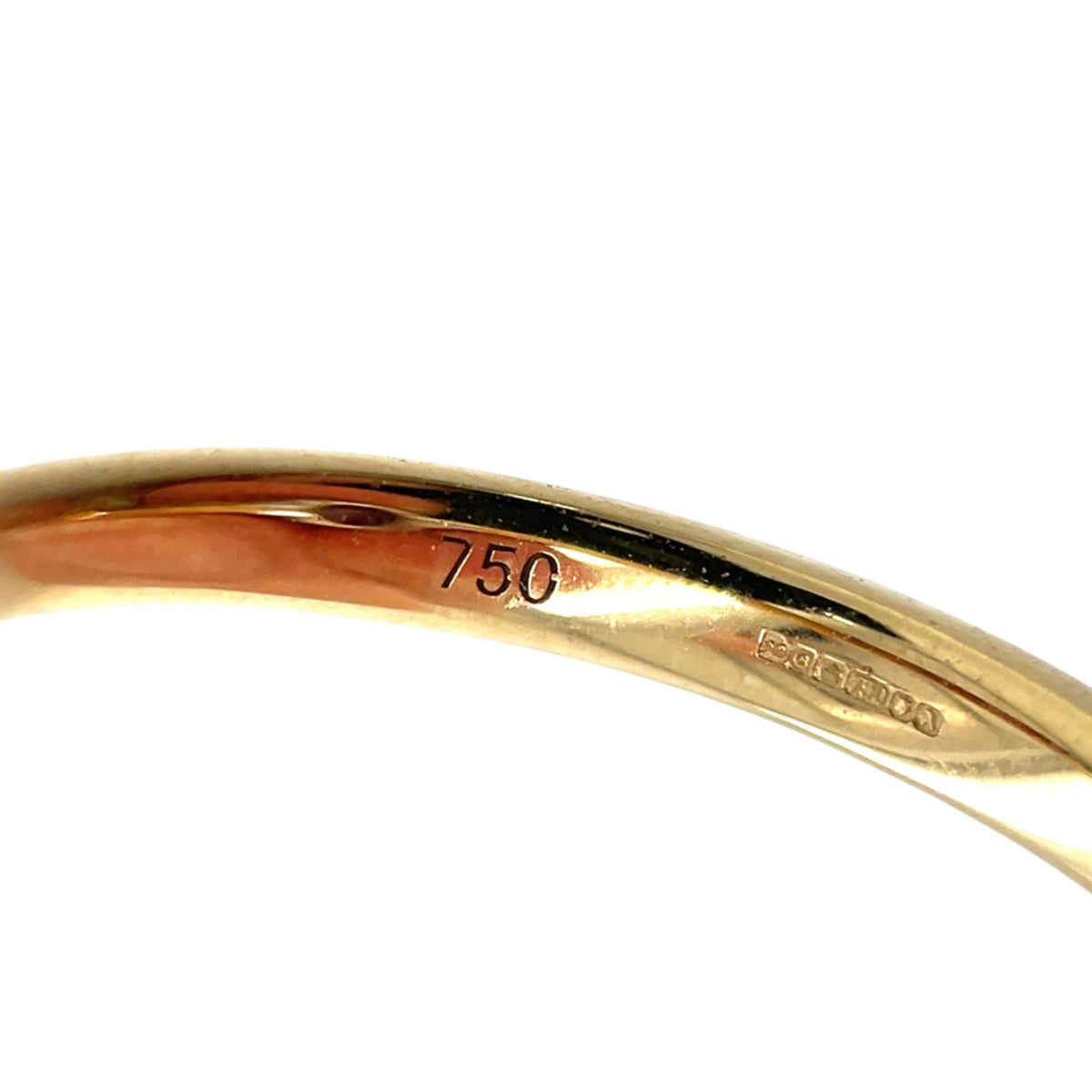 18ct Yellow Gold Ceylon Sapphire & Diamond Three Stone Ring (M)