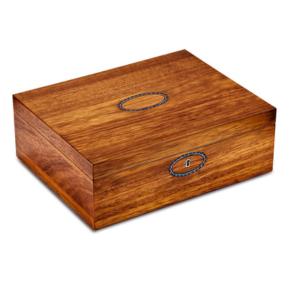 Wolf Ballet Musical Jewellery Box – Swan Lake Walnut Wood