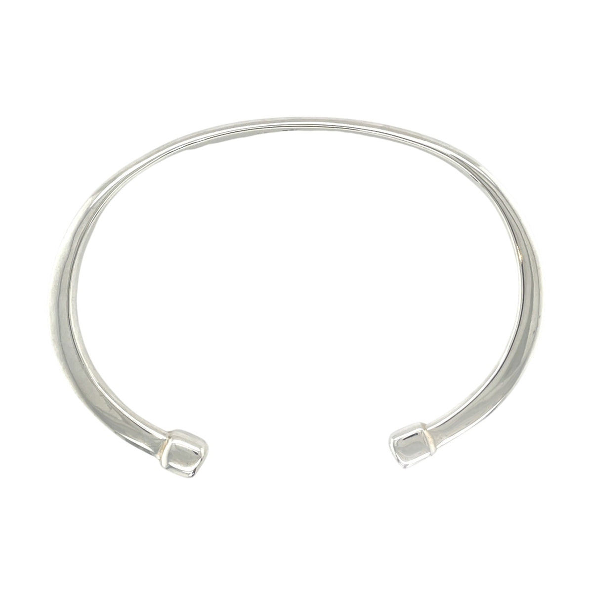 Silver Torque Bangle