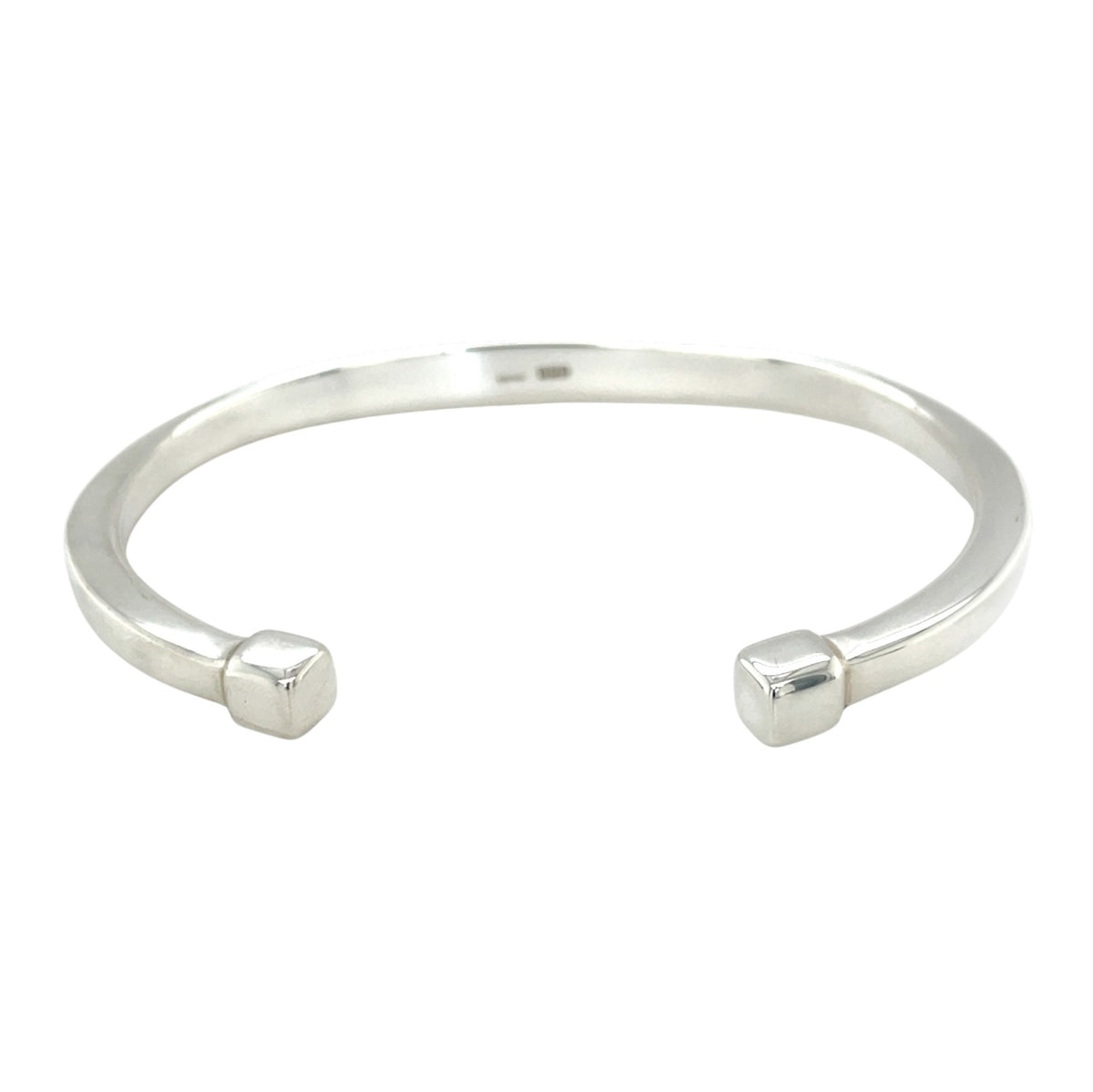 Silver Torque Bangle