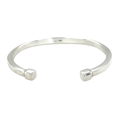 Silver Torque Bangle