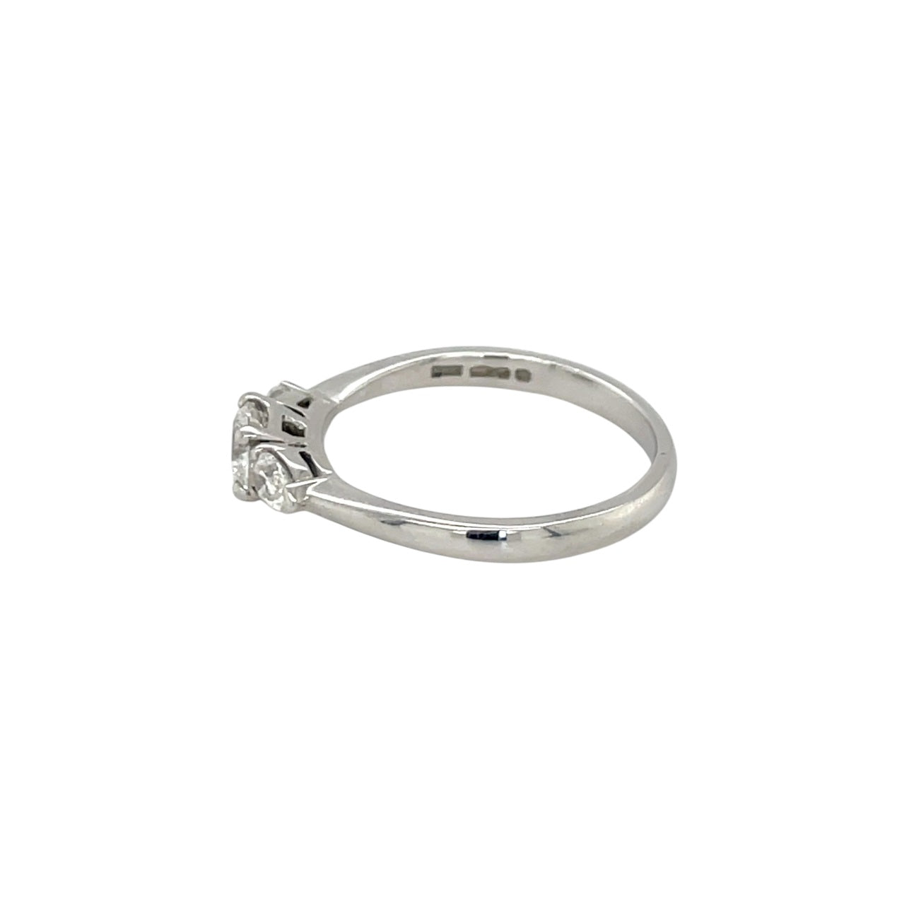 Platinum Diamond Ring (N)