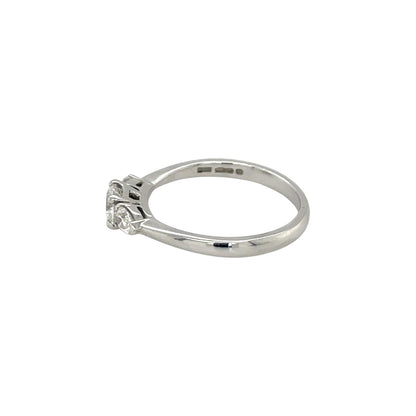 Platinum Diamond Ring (N)