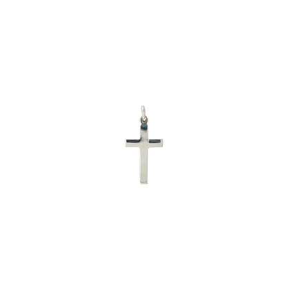 Silver Cross Pendant & Chain (16-18")