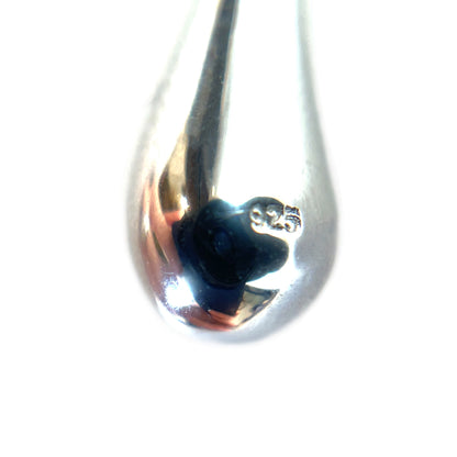 Silver Water Drop 'totty' Earrings