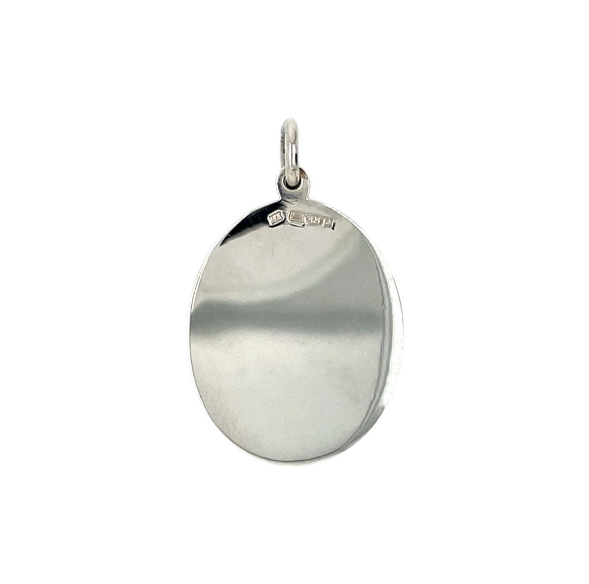 Silver Oval Medic Alert Pendant & Chain