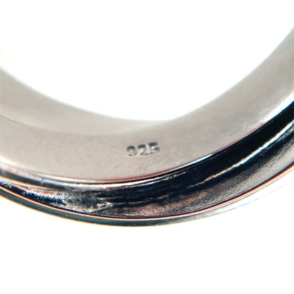 Silver Russian Hoop Earrings