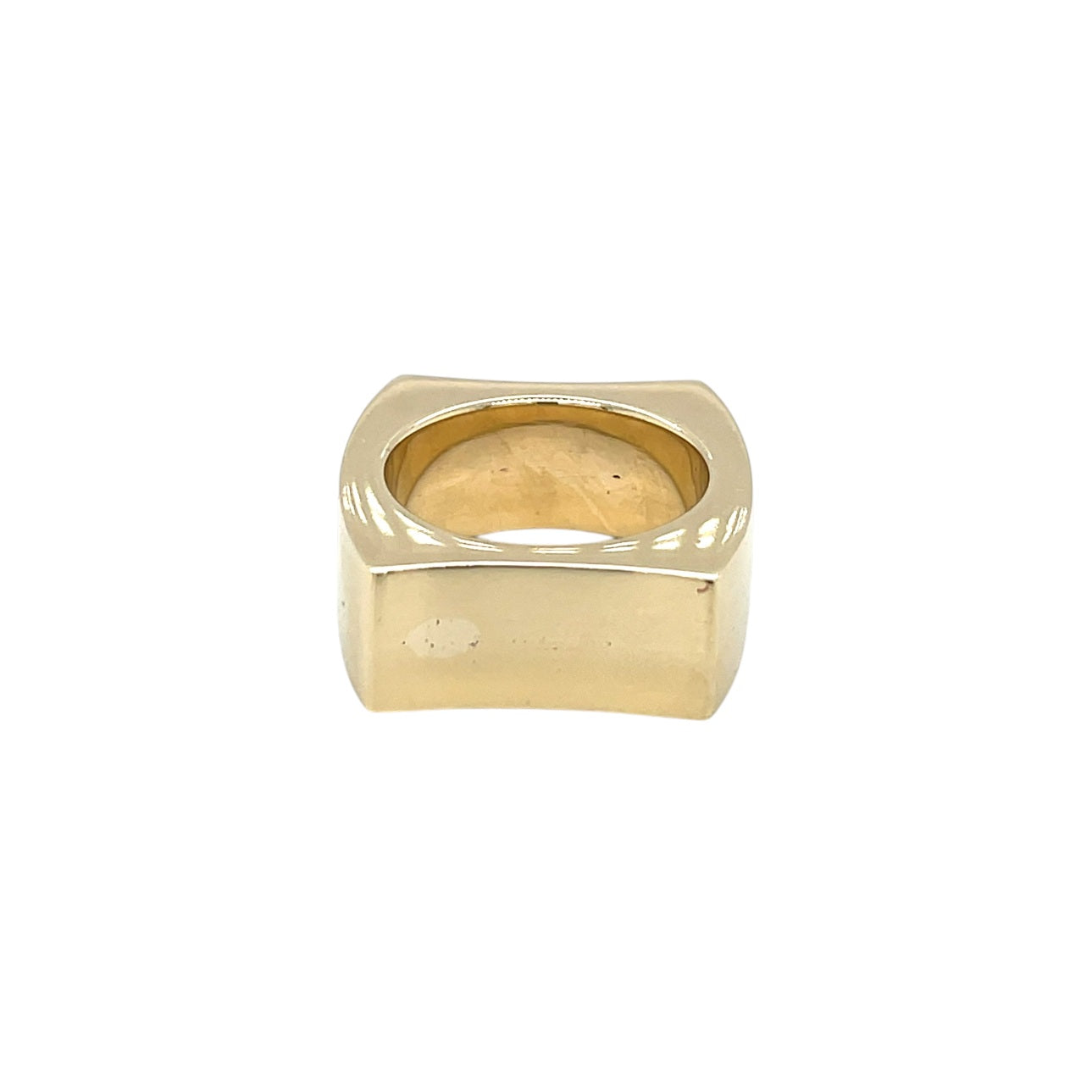 9ct Yellow Gold Square Band (I1/2)