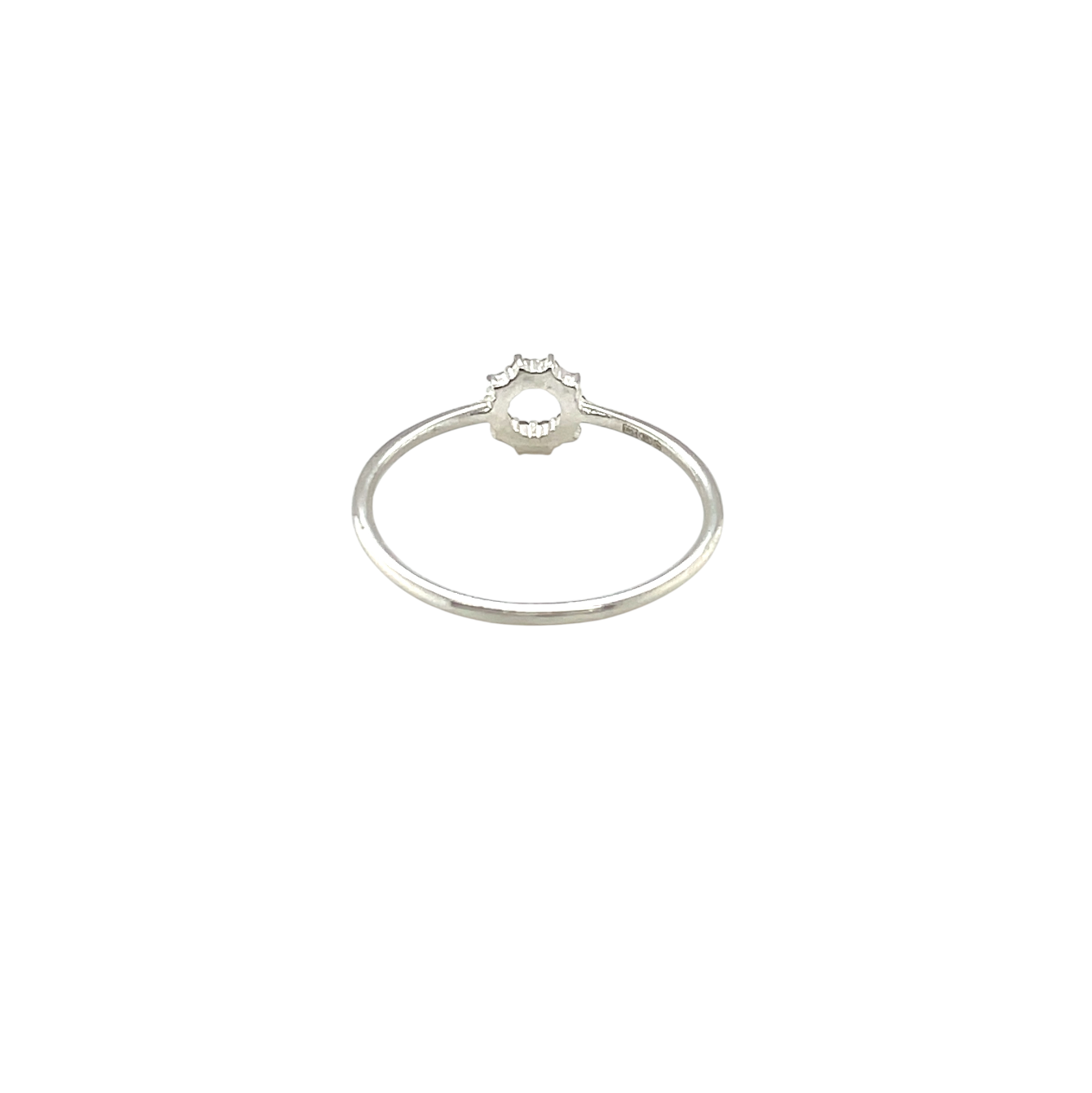 Silver & Diamond Infinity Ring (M1/2)