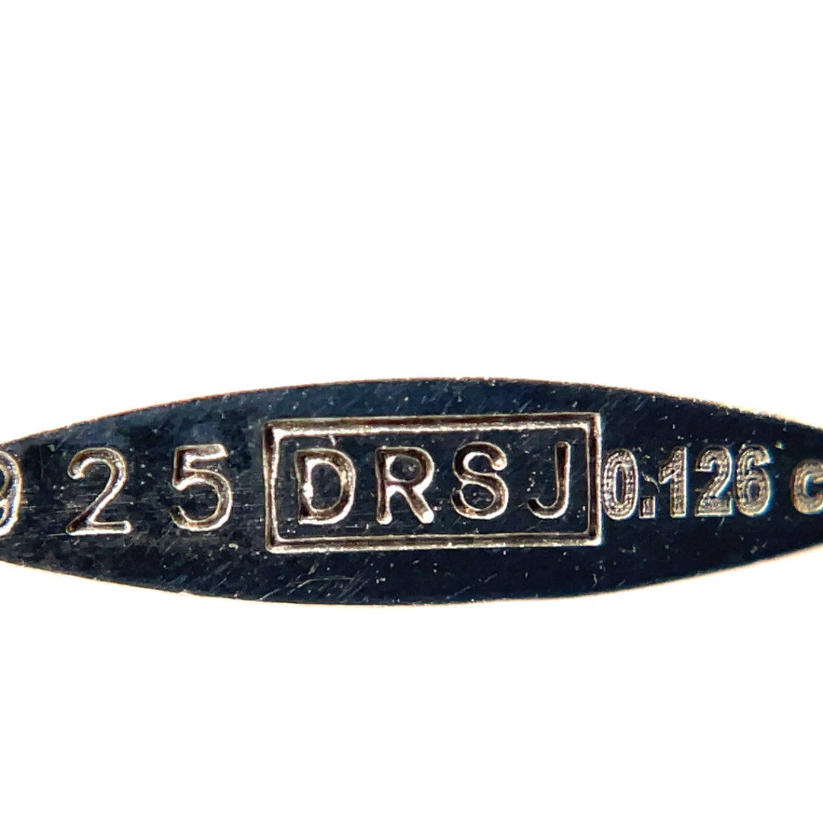 Silver & Diamond Drop Necklace (16-18")