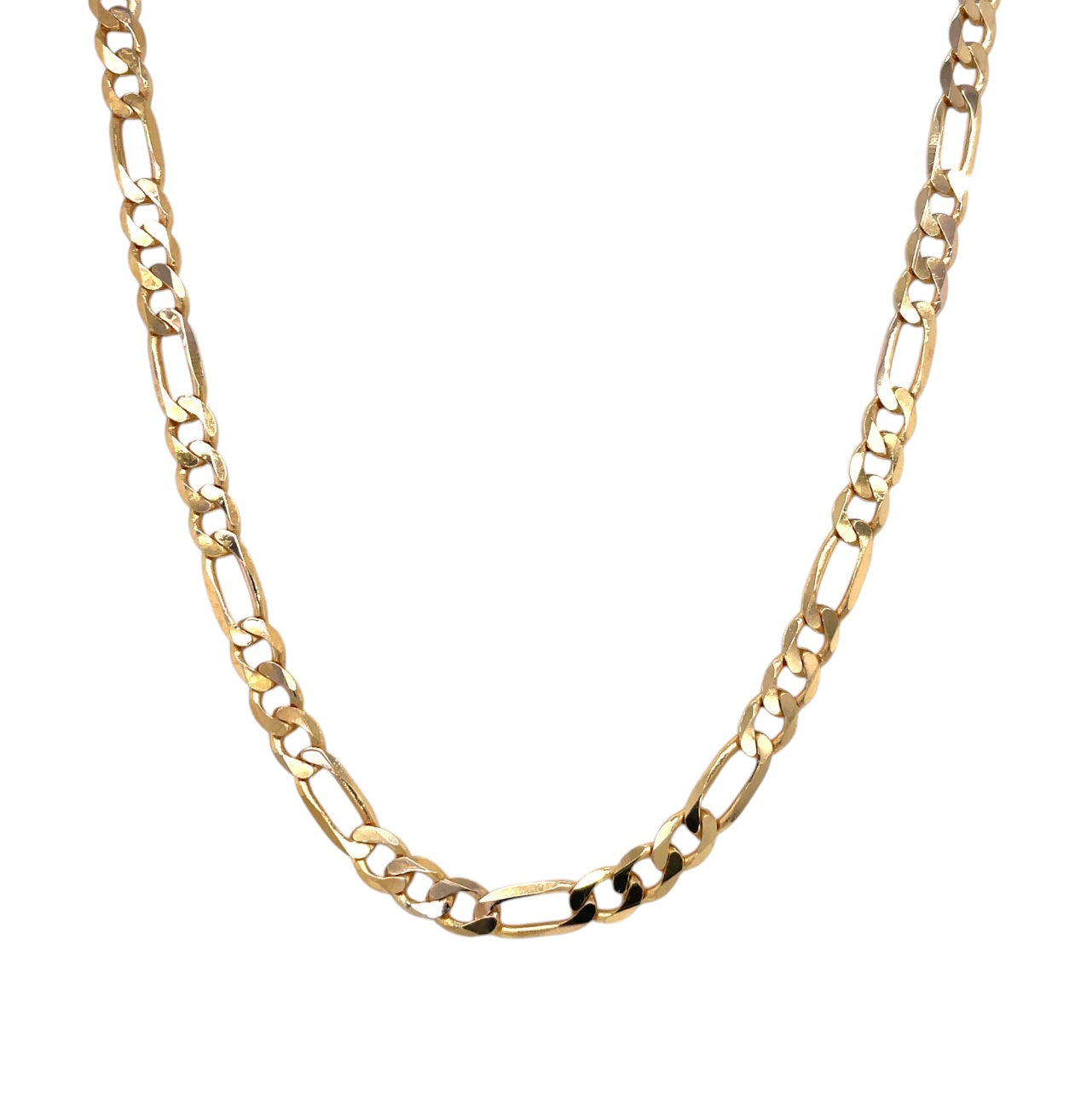 9ct Yellow Gold Figaro Chain (18")