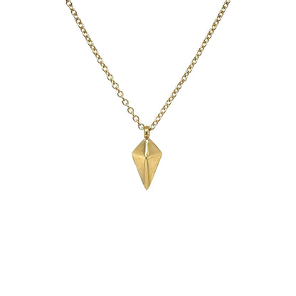 9ct Yellow Gold Kite Pendant & Chain