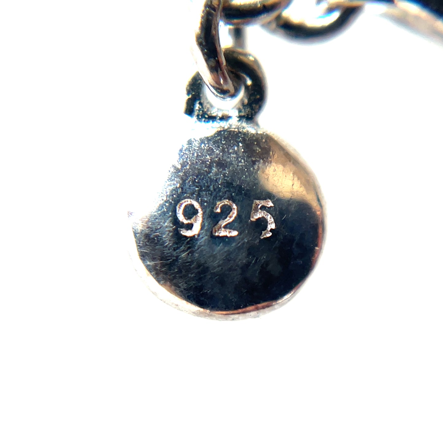 Silver 'T' Letter Pendant & Chain (16-18")