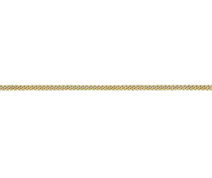 Yellow Gold Curb Chain (18")