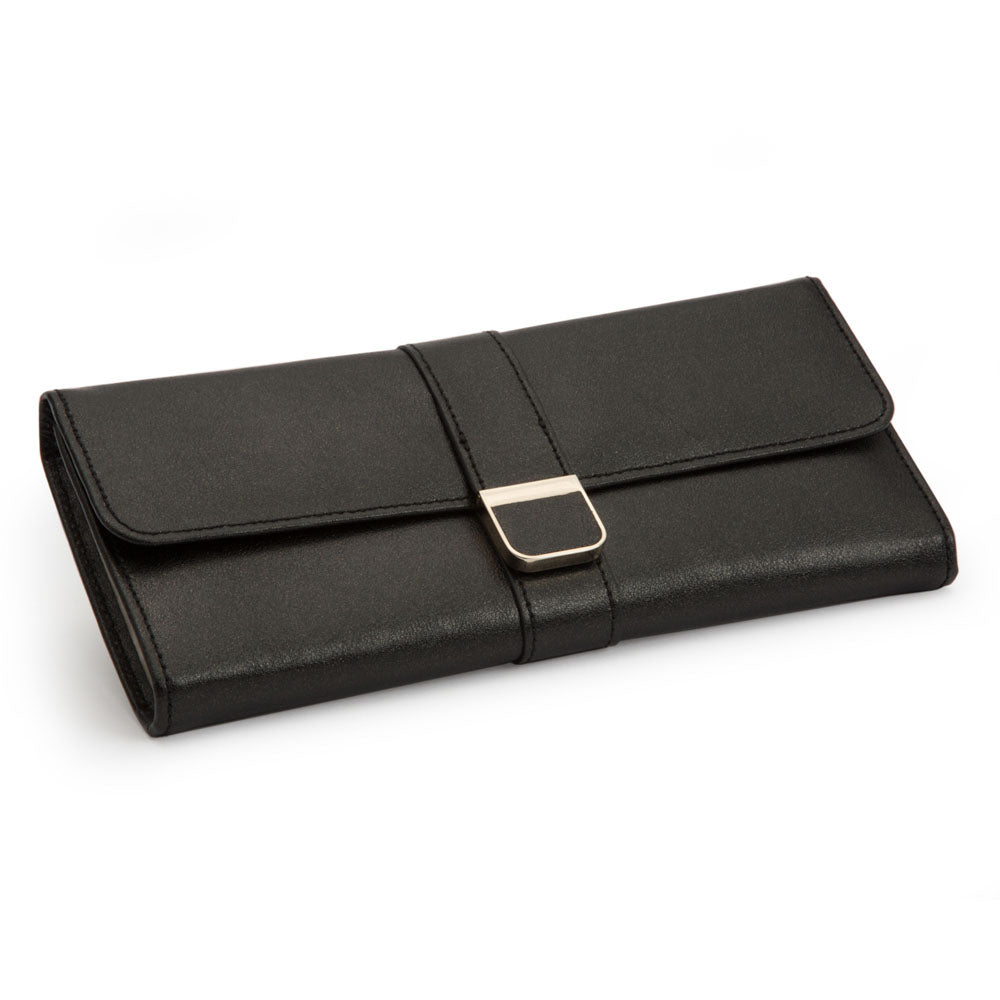 Wolf 1834 Palermo Jewellery Roll (Black)
