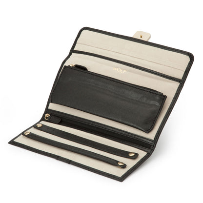 Wolf 1834 Palermo Jewellery Roll (Black)