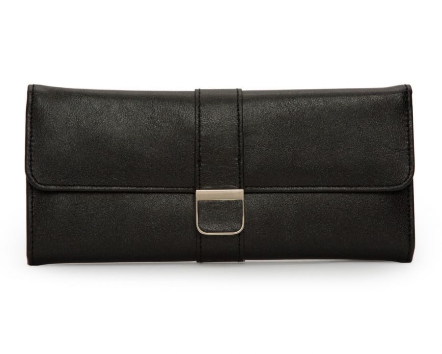 Wolf 1834 Palermo Jewellery Roll (Black)