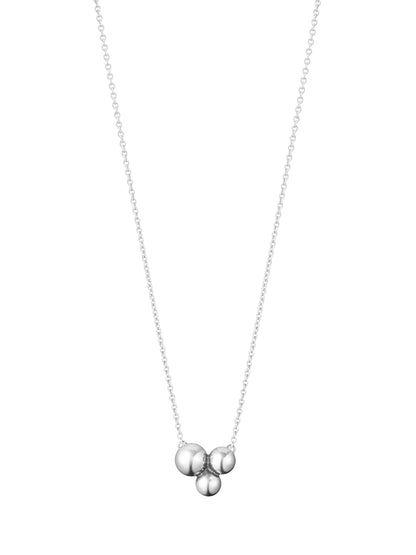 Silver Moonlight Grapes Necklace With Pendant