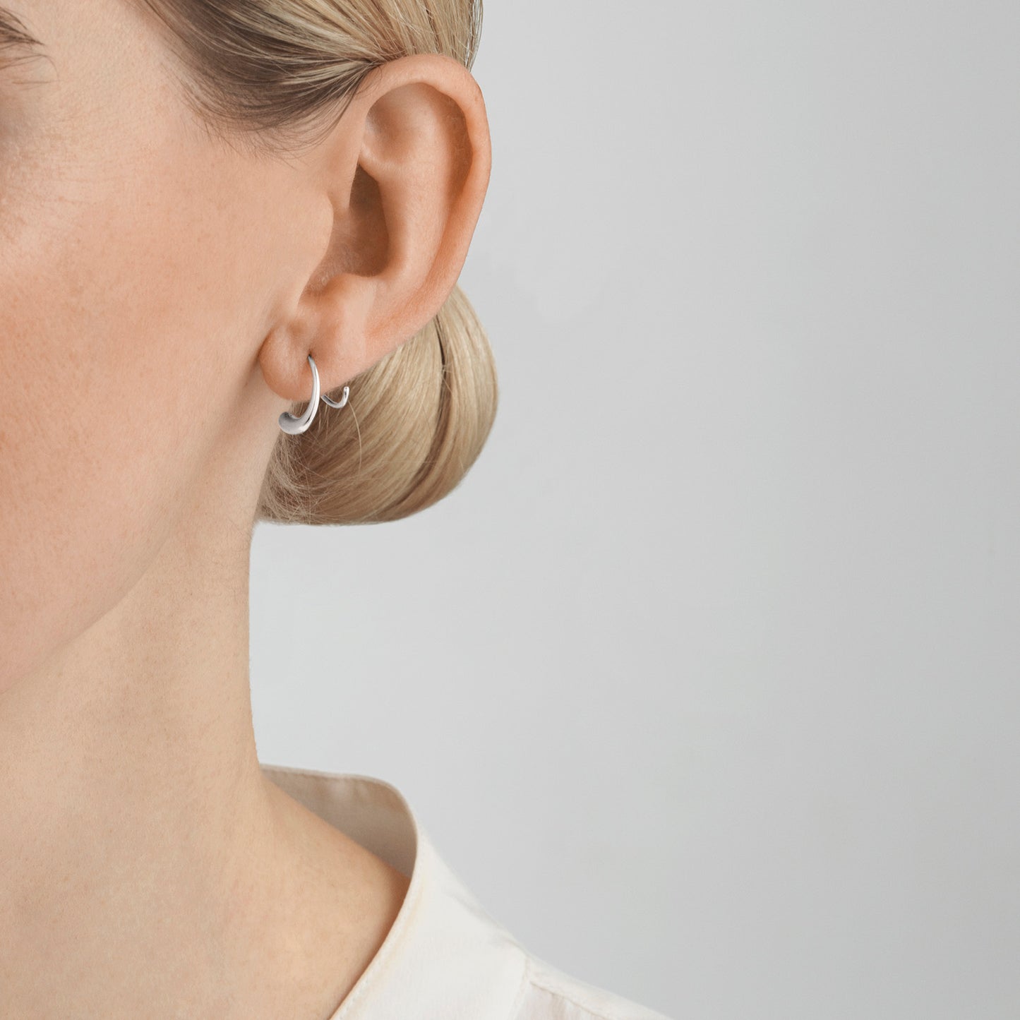 Silver Mercy Earrings