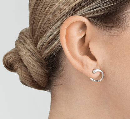 Silver Mercy Earrings