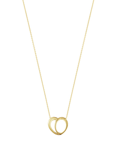 Yellow Gold Offspring Necklace With Pendant