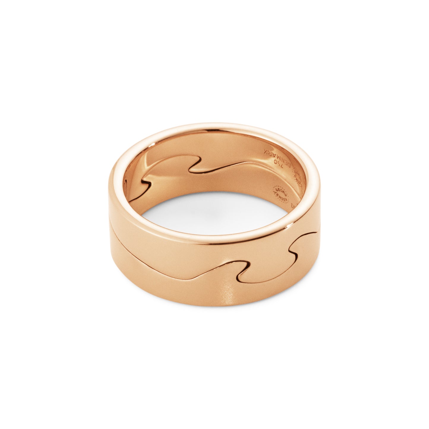 Rose Gold Fusion End Ring