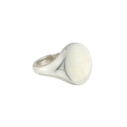 Silver Signet Ring (15.5x13mm)