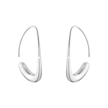 Silver Offspring Earhoop