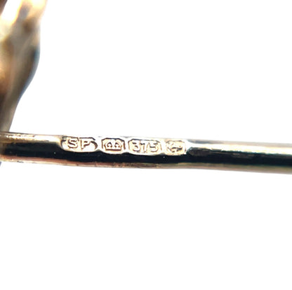 9ct Yellow Gold Bee Stud Earrings