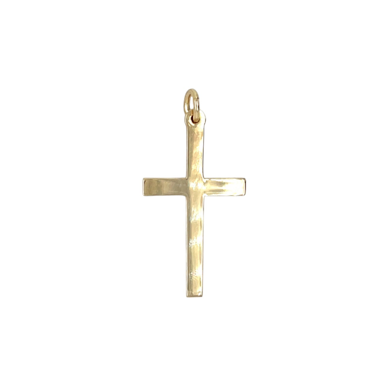 9ct Yellow Gold Large Cross Pendant