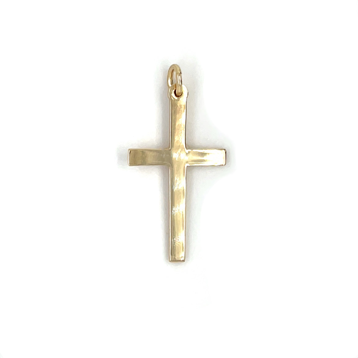 9ct Yellow Gold Large Cross Pendant
