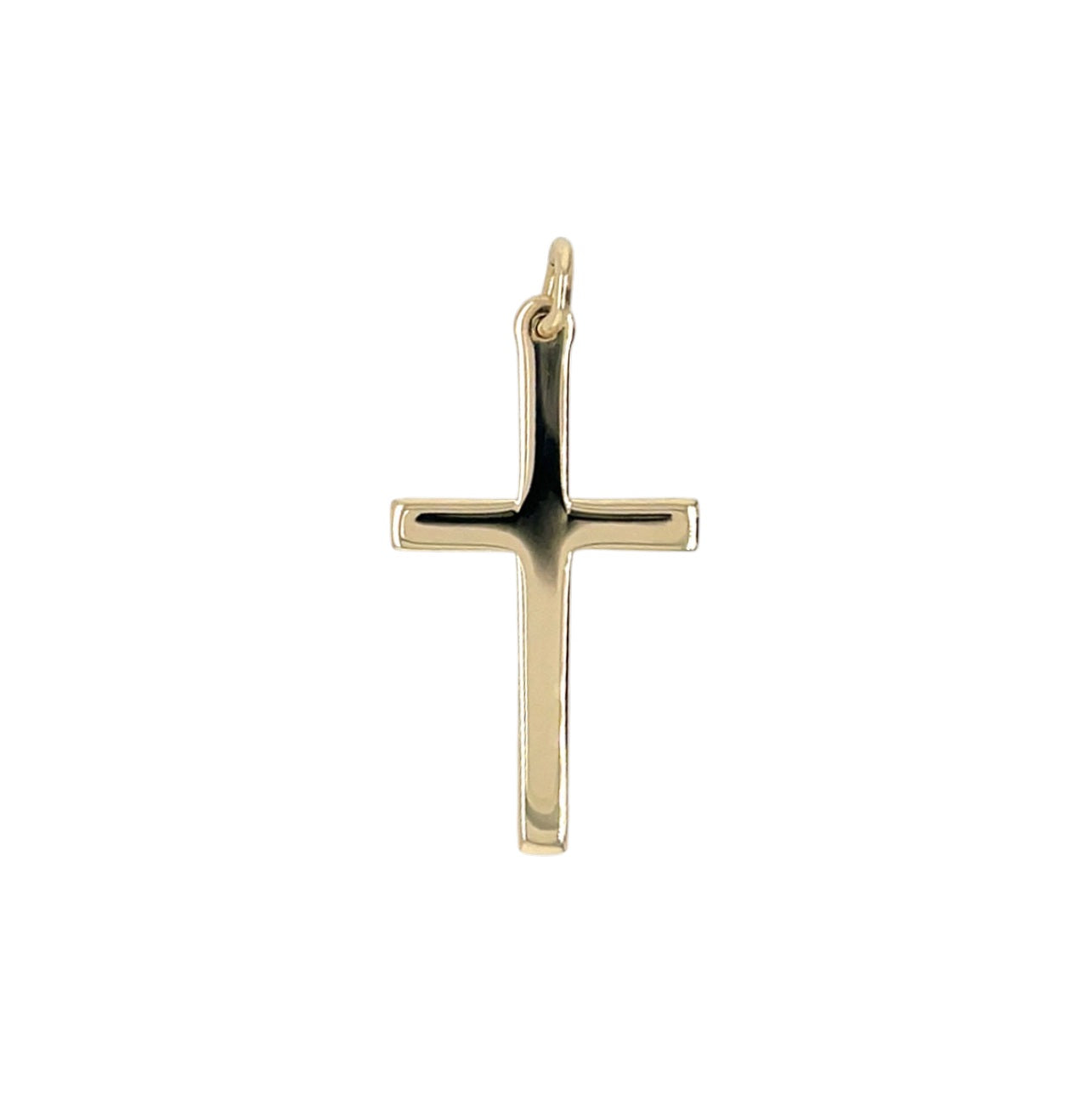 9ct Yellow Gold Large Cross Pendant
