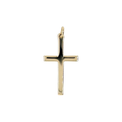 9ct Yellow Gold Large Cross Pendant