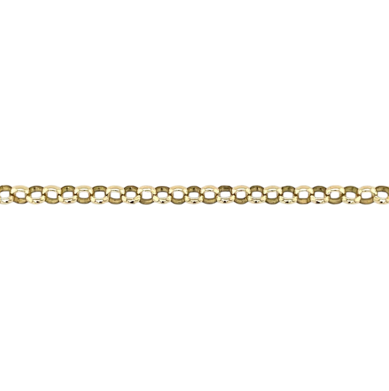 9ct Yellow Gold Round Belcher Chain (20")