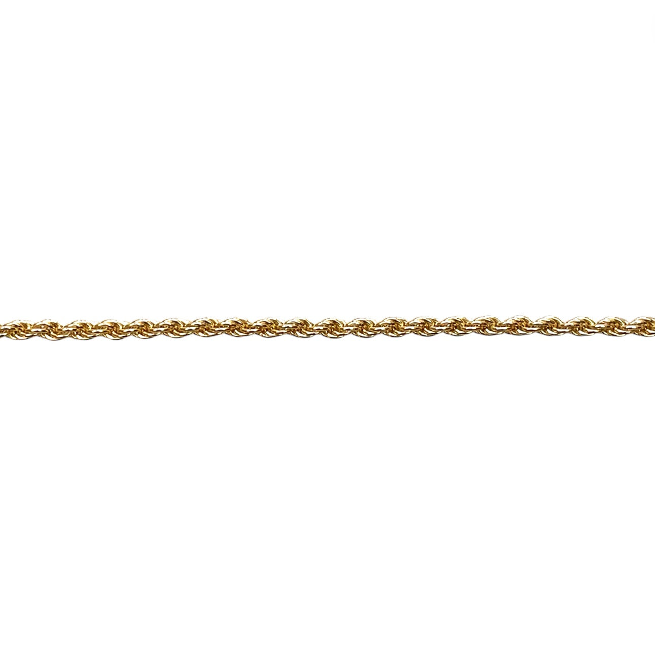 9ct Yellow Gold Solid Rope Chain (20")