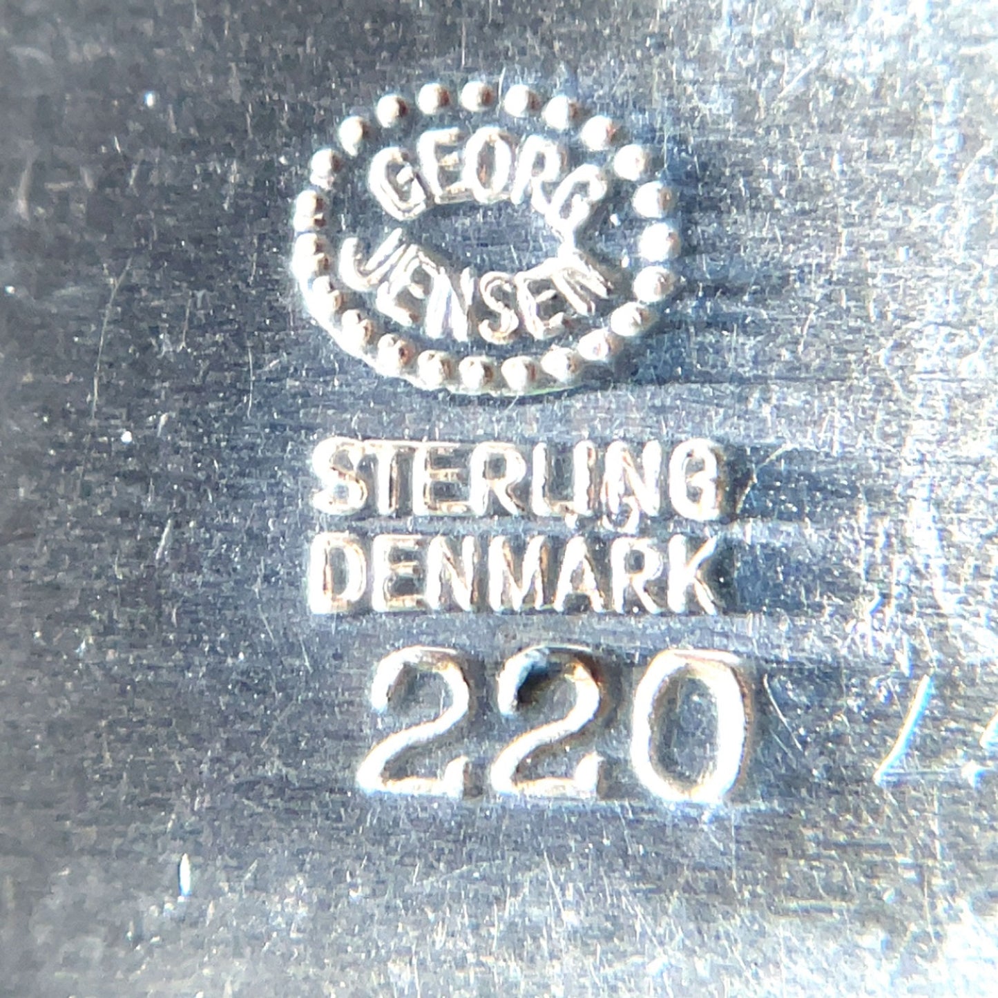 Silver Georg Jensen Viking Ship Brooch