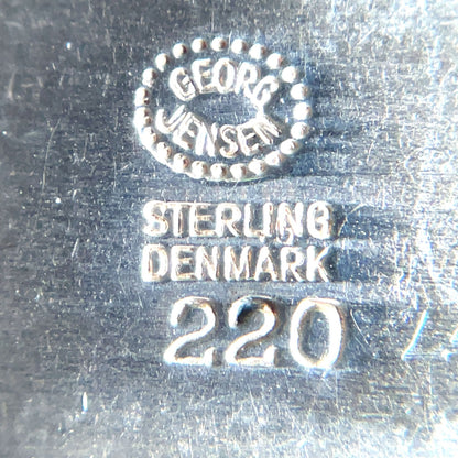 Silver Georg Jensen Viking Ship Brooch