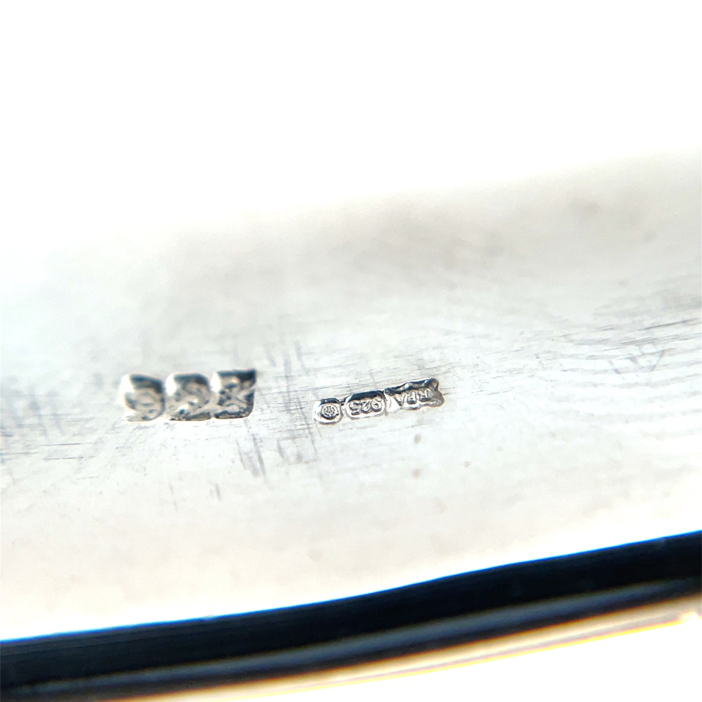 Silver Waved Bangle