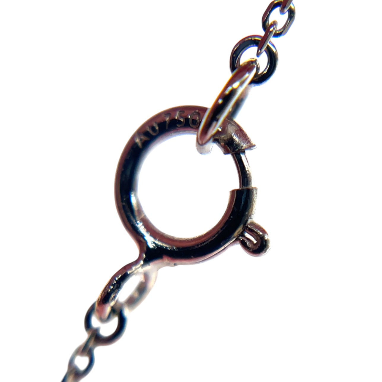 18ct White Gold Diamond Station Bracelet (7")