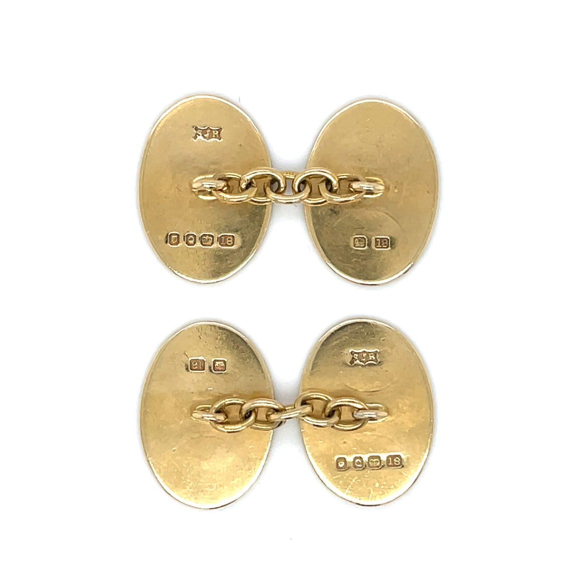 Mappin & Webb 18ct Yellow Gold Cufflinks