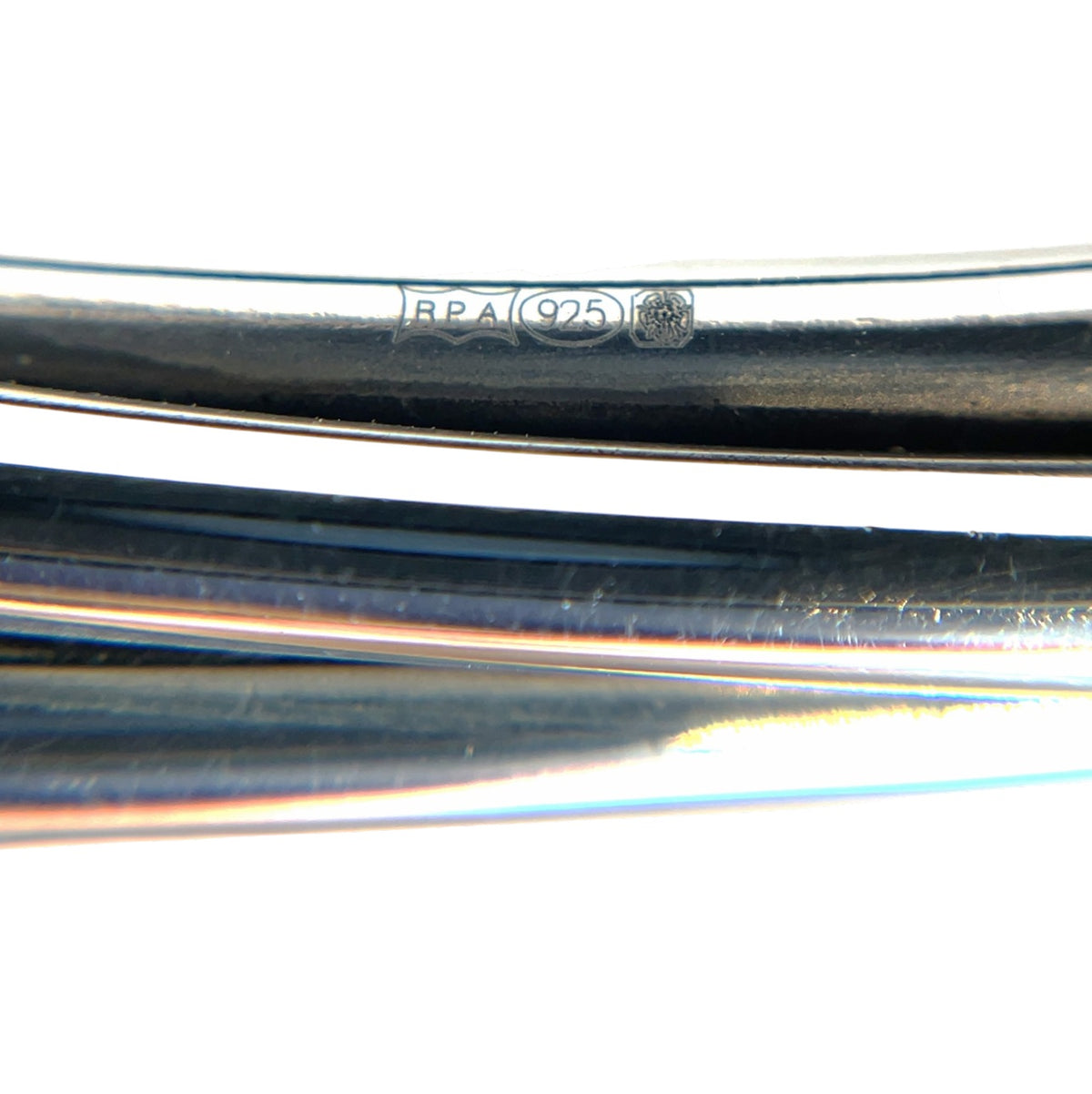 Silver Cable Torque Bangle