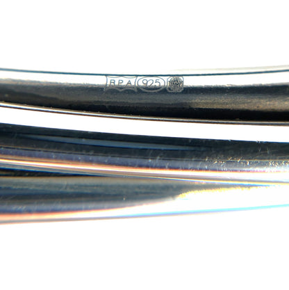 Silver Cable Torque Bangle