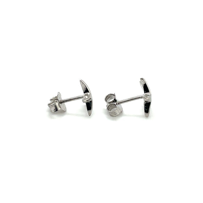 Silver Starfish Stud Earrings