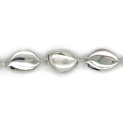 Silver Leaf Necklace